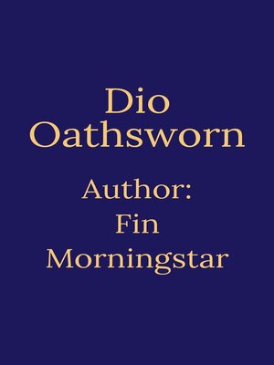 cover image of Dio Oathsworn